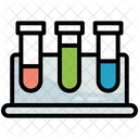 Chemie Kolben Labor Symbol