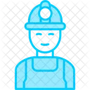 Labor Construction Worker Icon