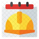 Labor Day Workers Helmet Icon