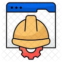 Labor Hat Headwear Headgear Icon