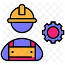 Construction Helmet Labor Icon