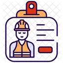 Labor id card  Icon