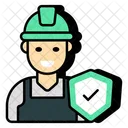 Labor Security Labor Protection Labor Safety Icon