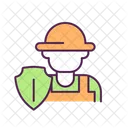 Labor Law Employee Protection Worker Safety Icon