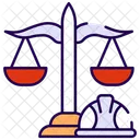 Labor Law Labour Protection Legal Icon