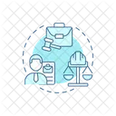 Law Labour Legal Icon