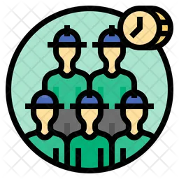 Labor Supply  Icon