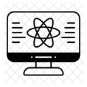 Laboratoire Dinformatique Quantique Informatique Quantique Puce Icône