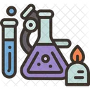 Laboratorio Quimica Experiencia Ícone