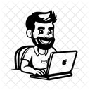 Laboratorio De Computacion Computadora Escritorio Icon