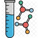 Laboratorio De Pruebas Quimica Experimento De Laboratorio Icono