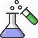 Pesquisa De Laboratorio Frasco Ciencia Ícone