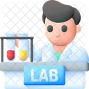 実験室、科学、研究 アイコン