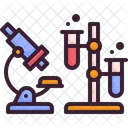 Back To School Laboratory Science Icon
