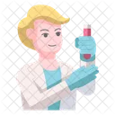 Laboratory Researcher Science Icon
