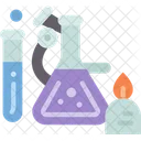 Laboratory Chemistry Experiment Icon