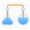 Laboratory Flask Reaction 아이콘