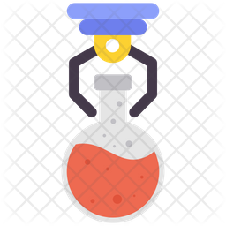 Laboratory Automation Icon - Download in Flat Style