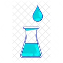 Laboratory conical flask  Icon
