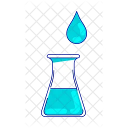 Laboratory conical flask  Icon