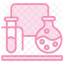 Laboratory Experiment Duotone Line Icon Icon