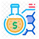 Laboratory Flask Liquid Icône