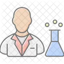 Laboratory Lineal Color Icon Icon