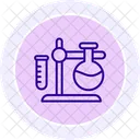 Laboratory Black Outline Icon Icon