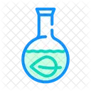 Herbal Leaf Laboratory Icon