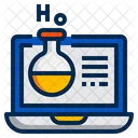 Laboratory Online Online Learning Training Icon
