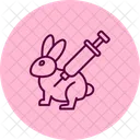 Rabbit Laboratory Animal Icon