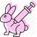 Rabbit Laboratory Animal Icon