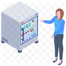 Laboratory Refrigerator  Icon