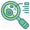 Laboratory Research Magnifier Search Icon