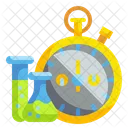 Laboratory Research Time Stopwatch Time Icon