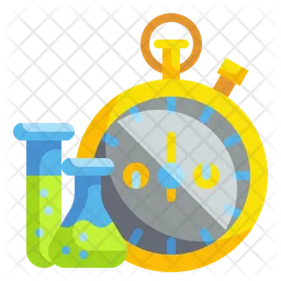 Laboratory Research Time  Icon