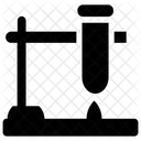 Laborexperiment Wissenschaftstest Labortest Symbol