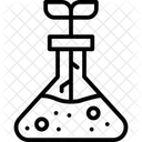 Chemikalie Kolben Experiment Symbol