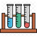 Laborflasche Kulturrohrchen Experiment Symbol