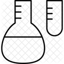 Ausrustung Chemie Experiment Symbol