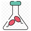 Kolben Experiment Laborgerat Symbol