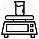 Gleichgewicht Chemie Massstab Symbol