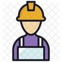 Carpenter Labour Man Icon