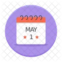 Labour Day Labor Day Reminder Calendar Icon