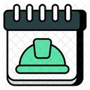 Labour Day Reminder Calendar Schedule Icon