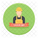 Labour Law Labour Constructor Icon