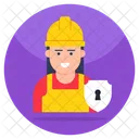 Labour Safety  Icon
