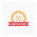 Labourday Badge Label Icon