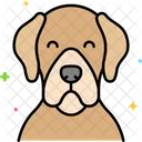 Labrador Retriever dog  Icon