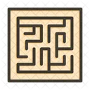 Maze Puzzle Solution Icon